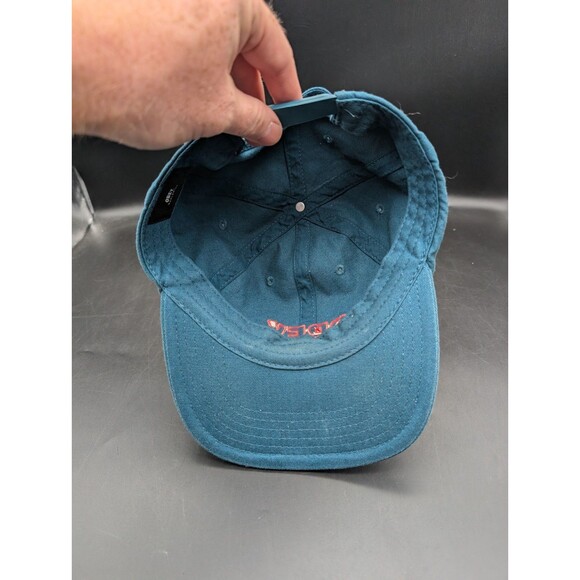 OBEY Hat Snapback Cap TEAL Embroidered Logo Skate Streetwear WORLDWIDE - Picture 5 of 6